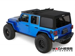 Jeep Wrangler JL Soft Top - Supertop Squareback by Bestop - Black Twill